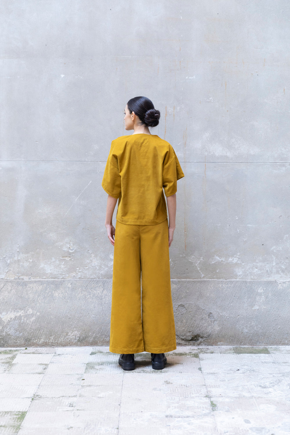 Wide-Leg Long Pants-6