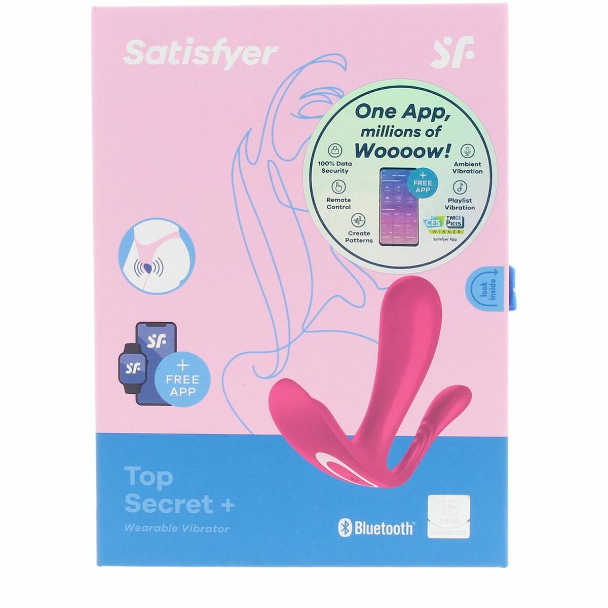 Vibrator Satisfyer SATISFYER TOP SECRET-0