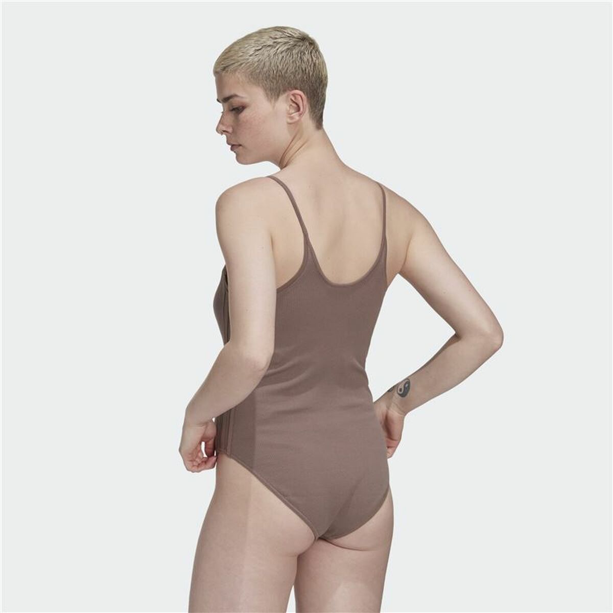 Leotard Adidas Originals RIbbed Brown-7