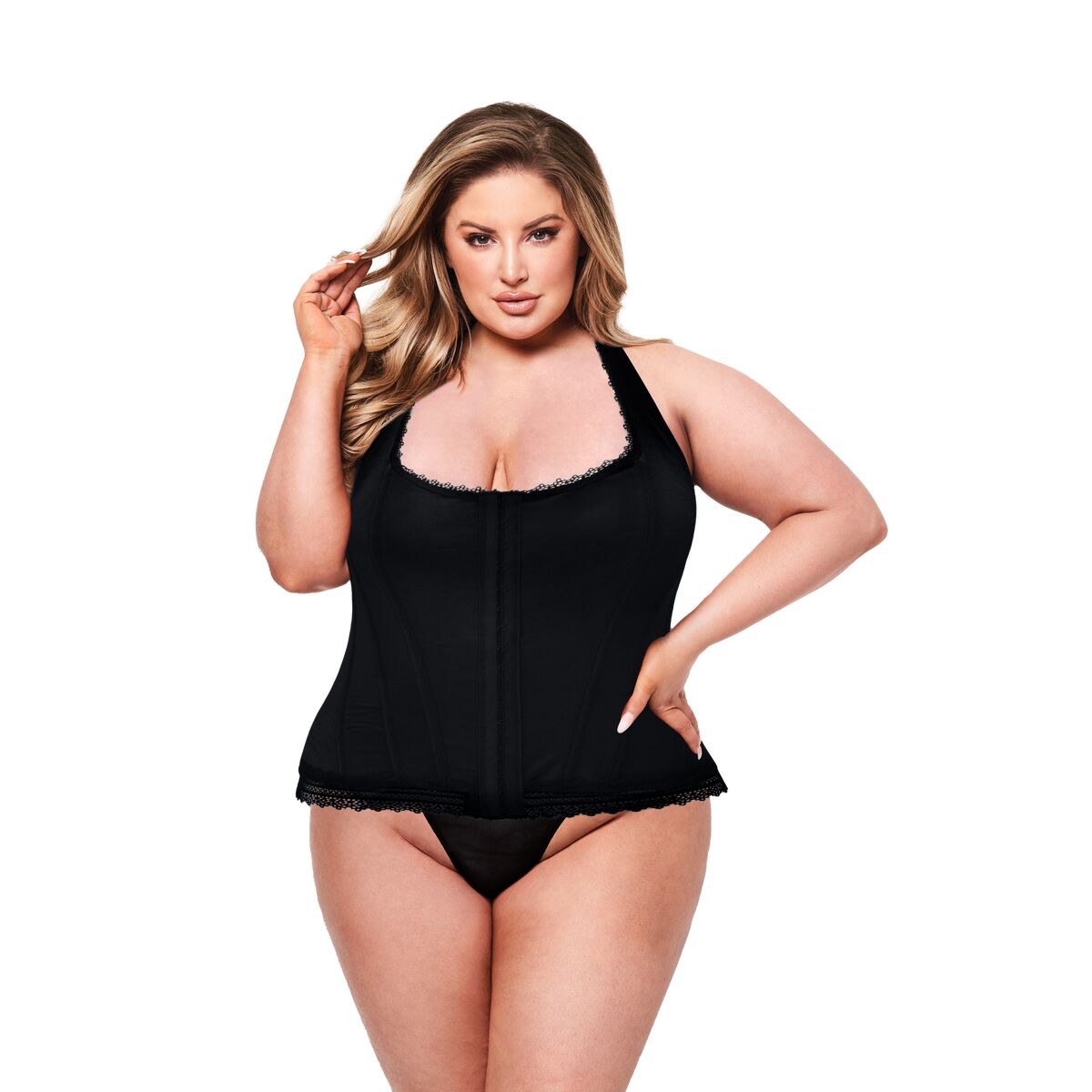 Leotard Baci Lingerie Black 3XL/4XL-0