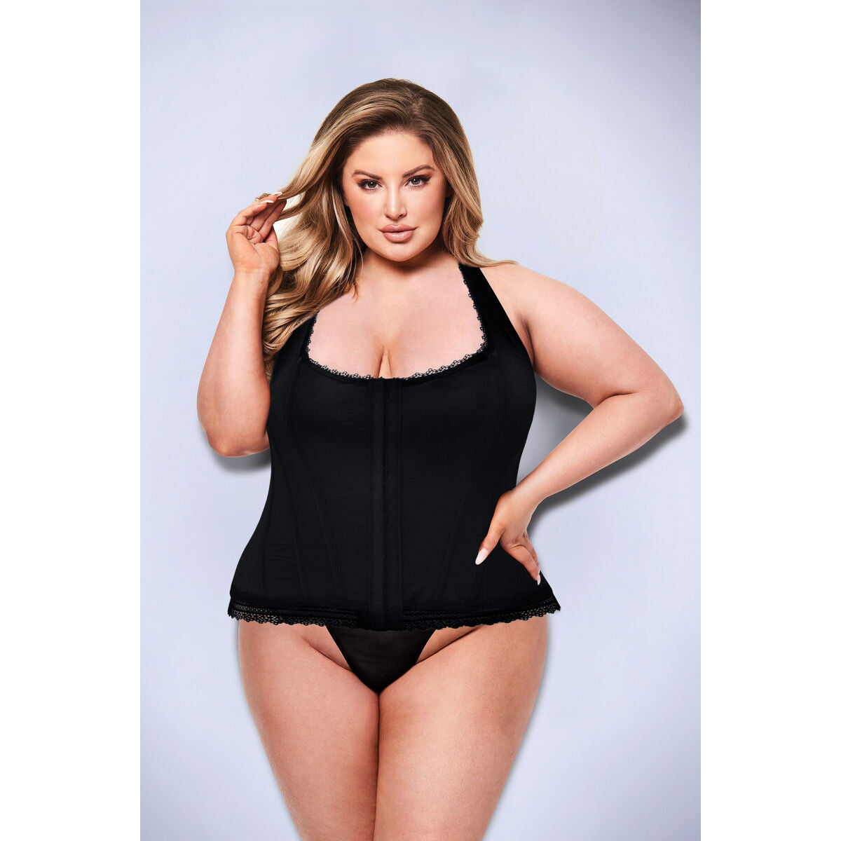 Leotard Baci Lingerie Black 3XL/4XL-3