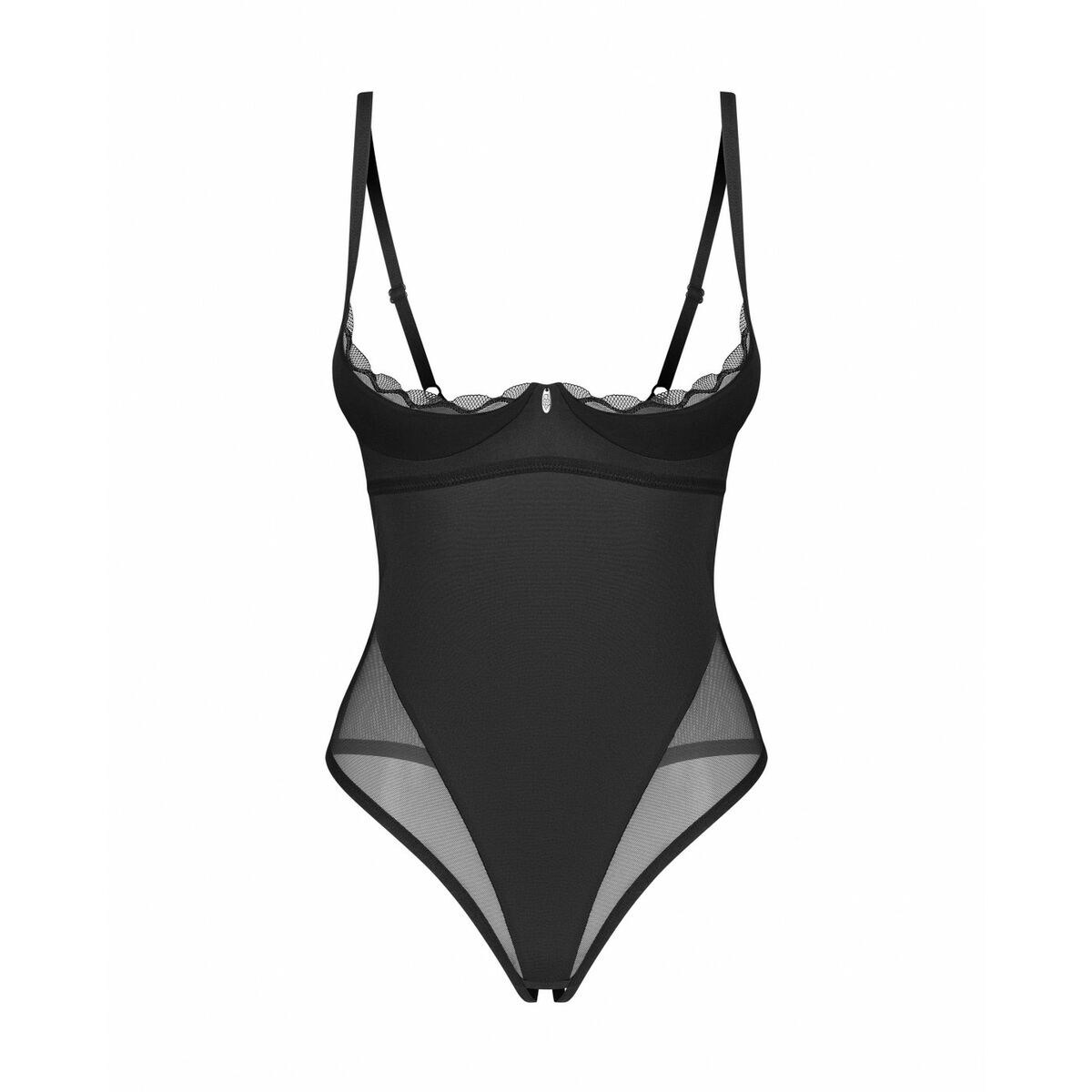 Corset Leotard Obsessive XXL/XXXL Black-4