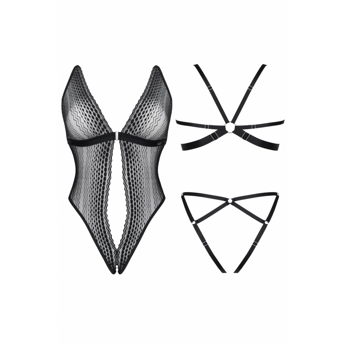 Leotard Demoniq Black XL-0