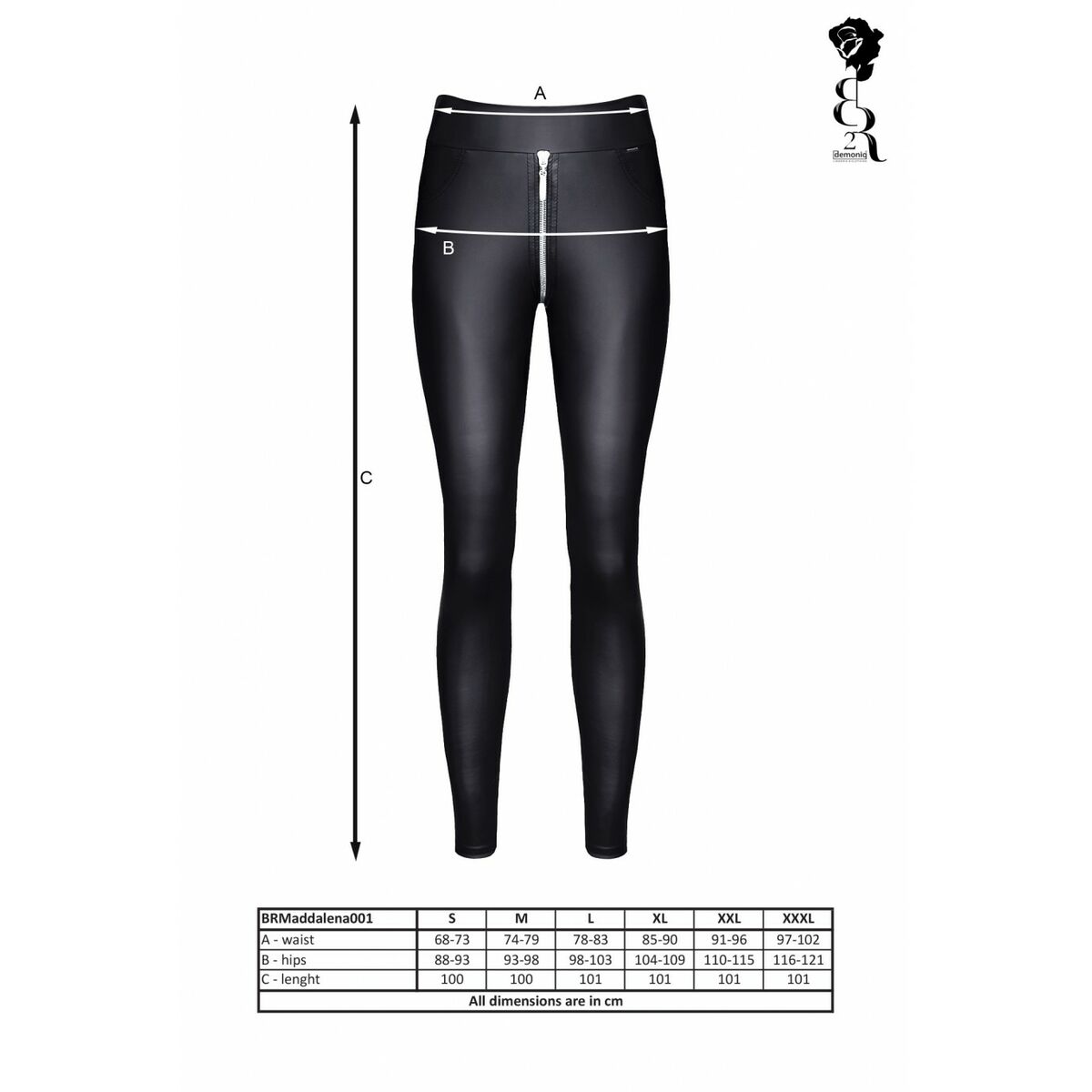 Leggings Demoniq M Black-9