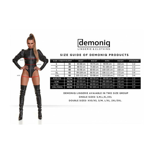 Leotard Demoniq Black M-1