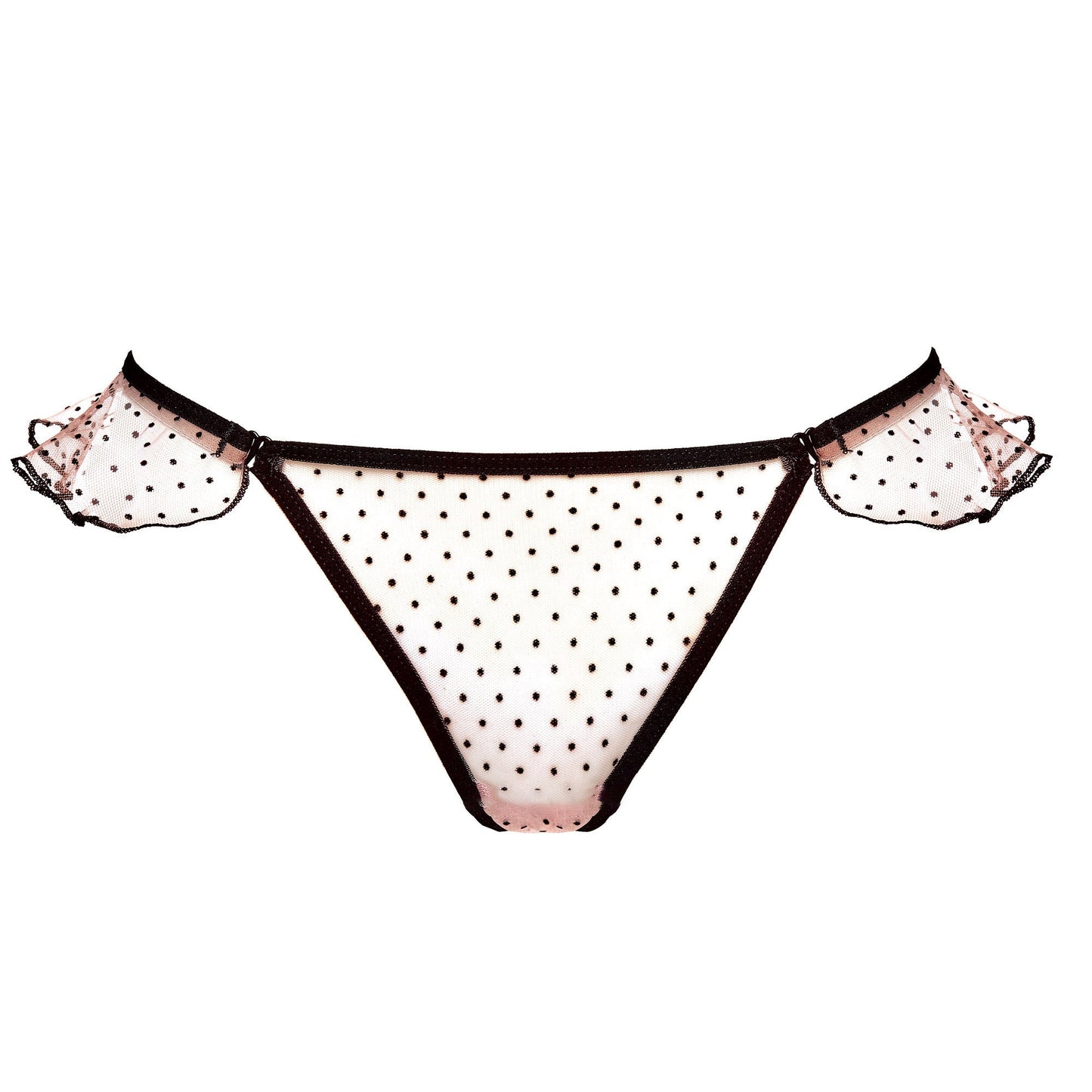 Sheer Ruffle Thong Panties Gorteks Clio-4