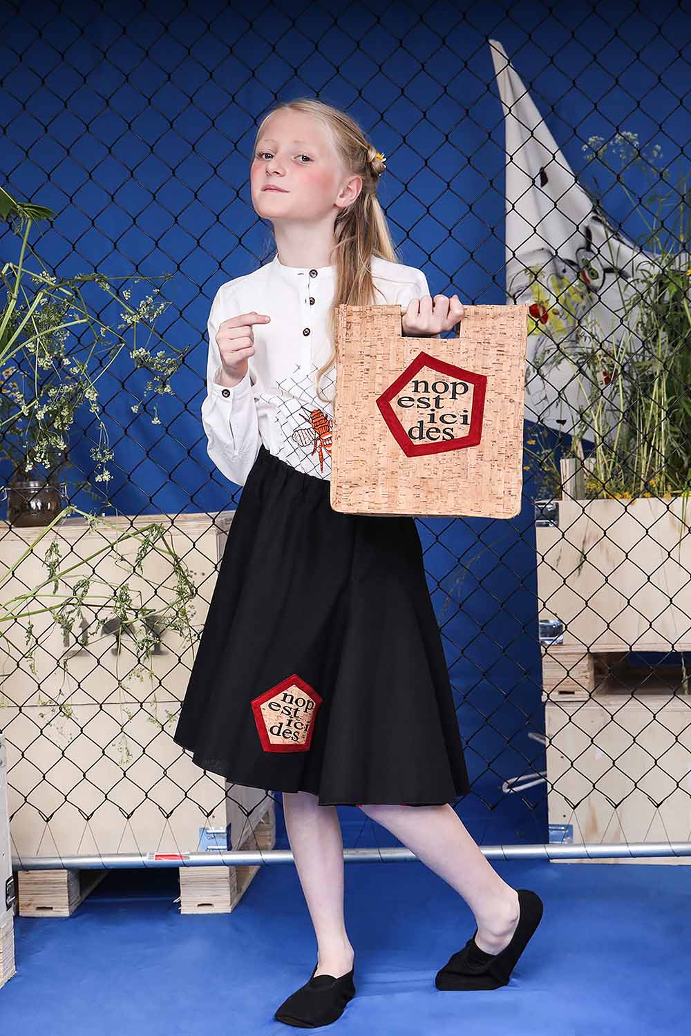 Black Circle Skirt-2