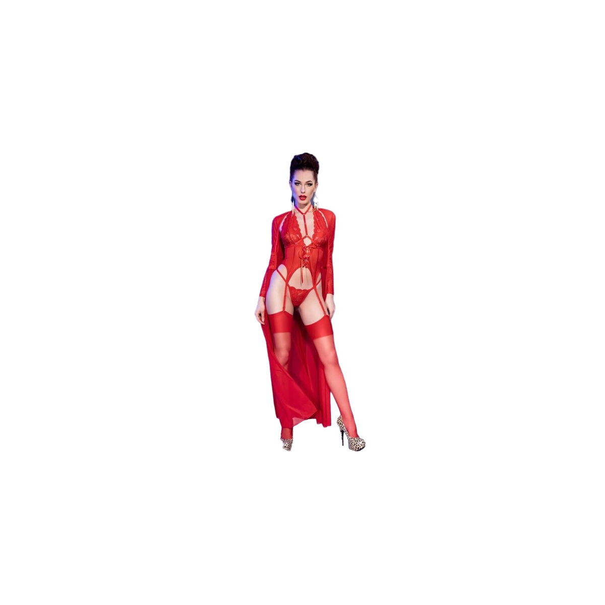 Leotard Chilirose Red S-0