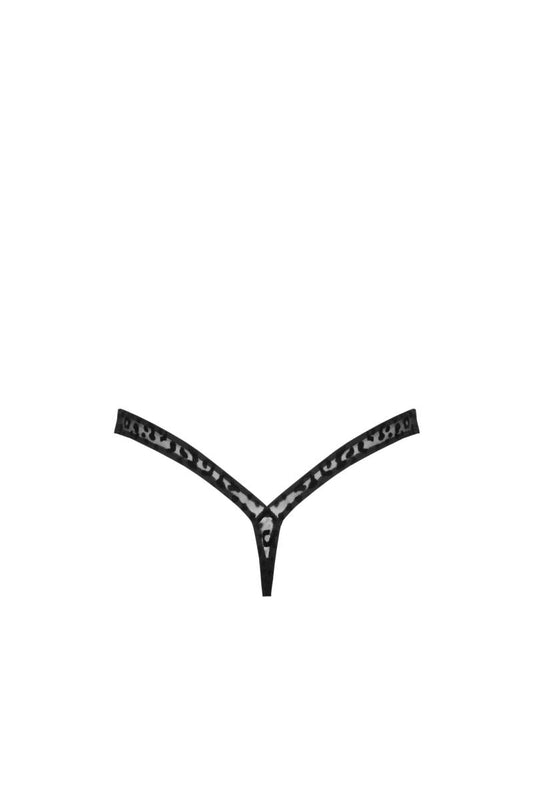 P011 Leopard flock thong - 3XL-1