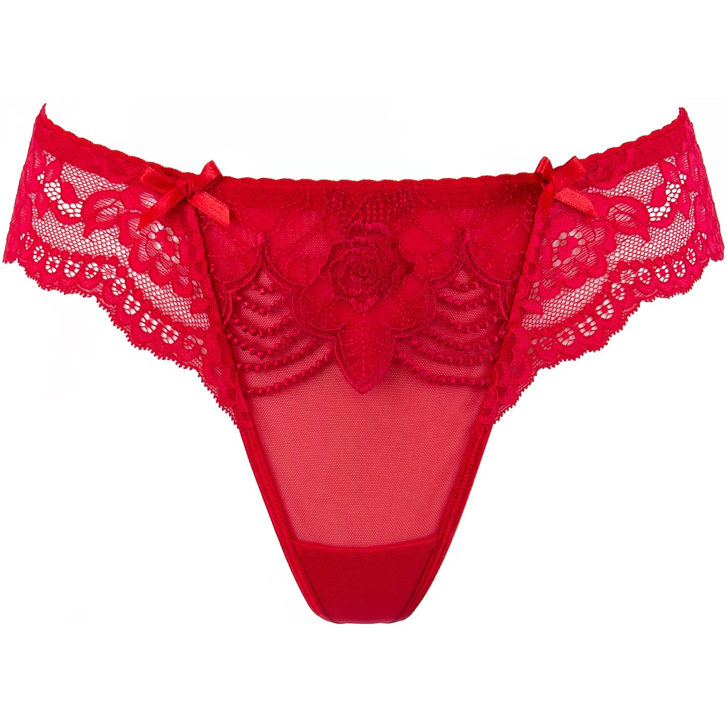 Sheer Lace Thong Panty Axami Valentine-4