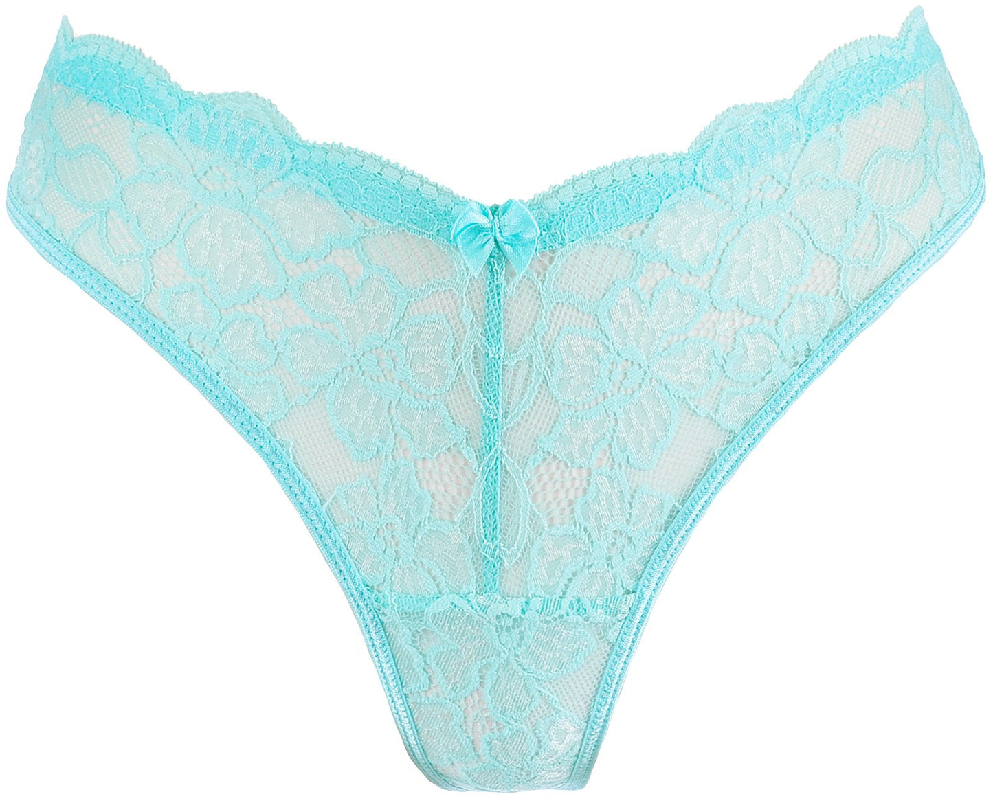 Floral Lace Thong Panty Axami Allure-4