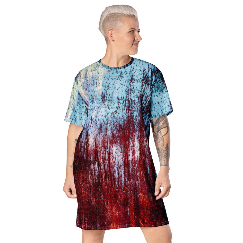 CLOCHARD Grunge T-shirt Dress by Gianneli-6