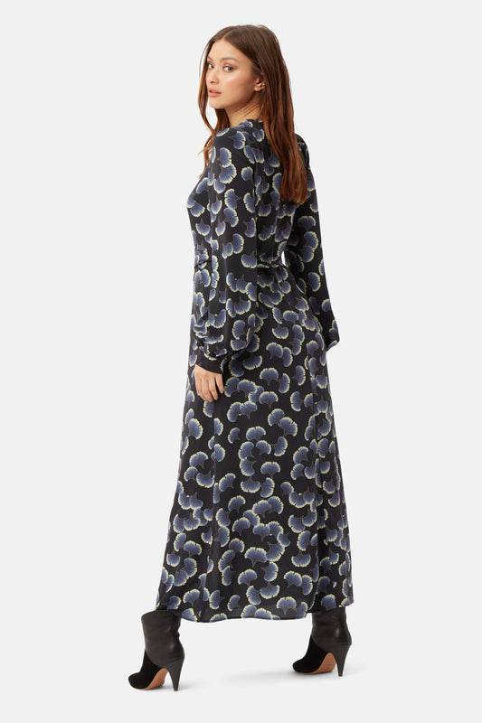 Barbara Casual Dress with a Slit-1