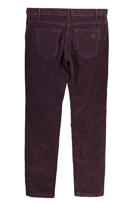 FRED PERRY PURPLE WOMAN PANTS-1