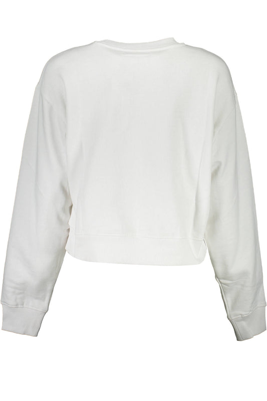GUESS JEANS SWEATSHIRT WITHOUT ZIP WOMAN WHITE-1