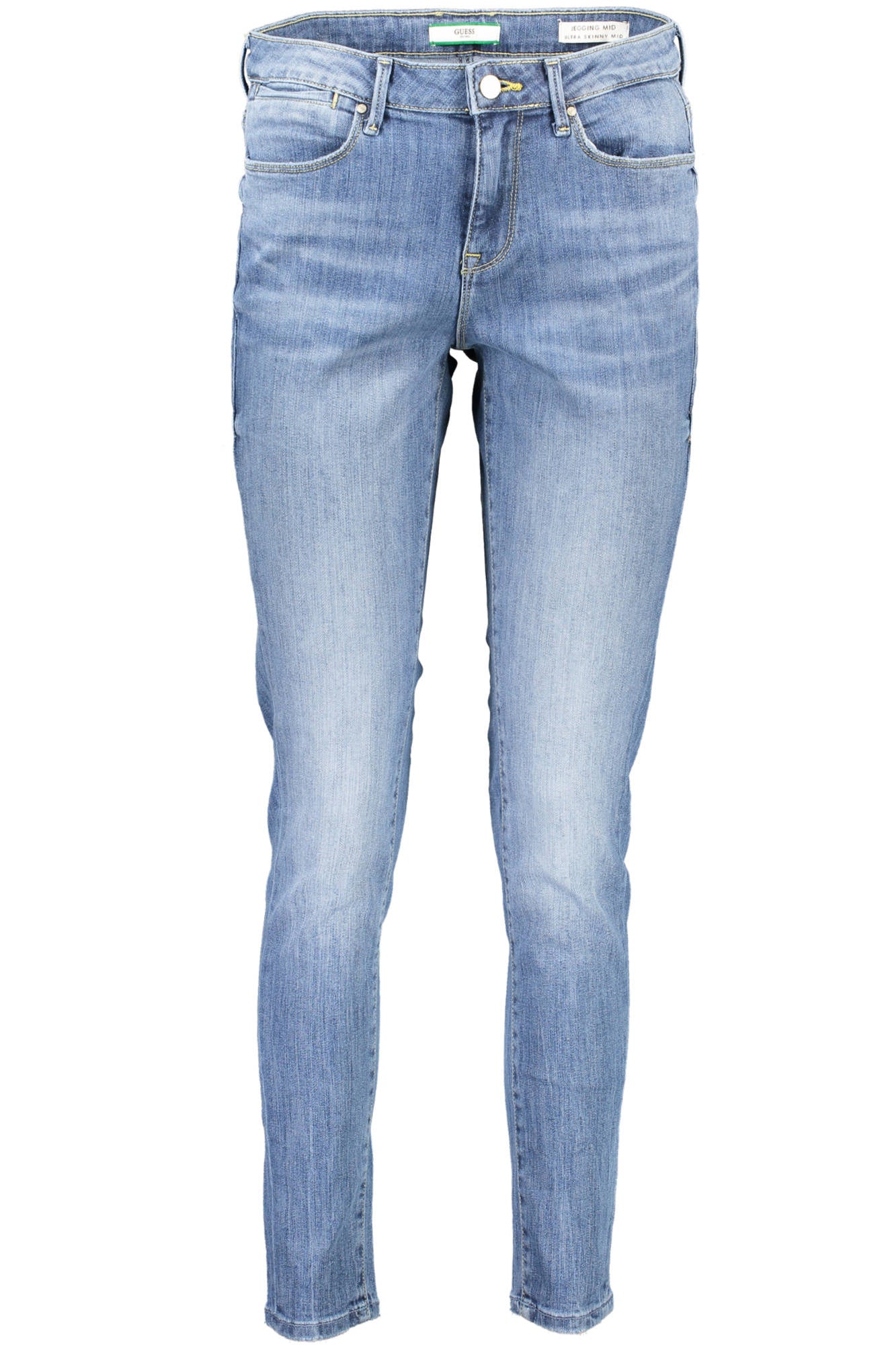 GUESS JEANS JEANS DENIM WOMAN LIGHT BLUE-0