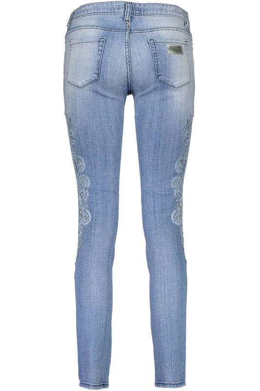 JUST CAVALLI JEANS DENIM WOMAN LIGHT BLUE-1