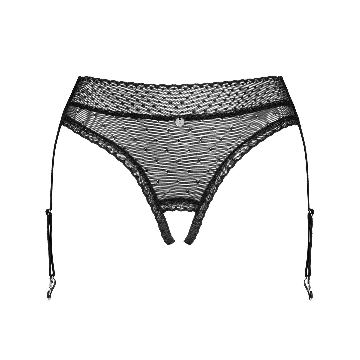 Sexy Open Crotch Panty Garter Belt Obsessive Lanelia-4