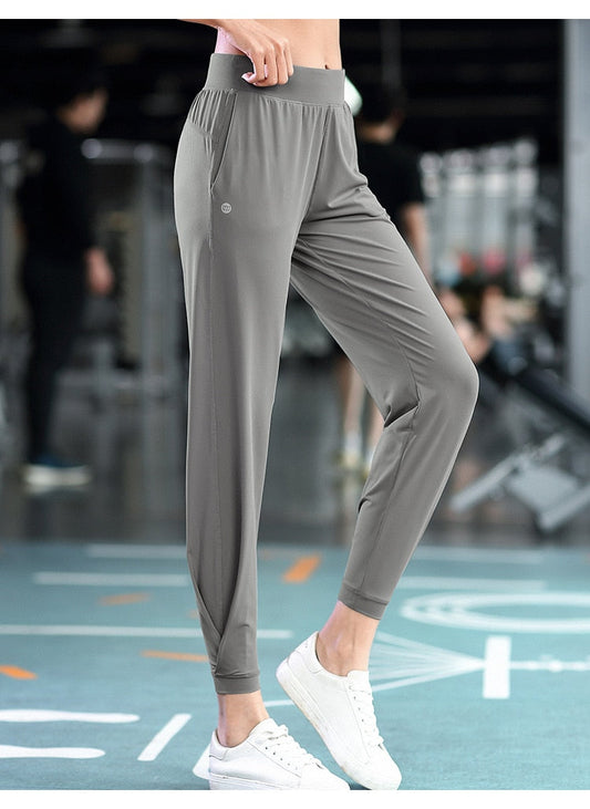 Women Wide Yoga Pants Loose Straight Trousers Pants Outdoor Sport Fitness Running Pants Loose Hip Hop Sreet Dance Trousers-1