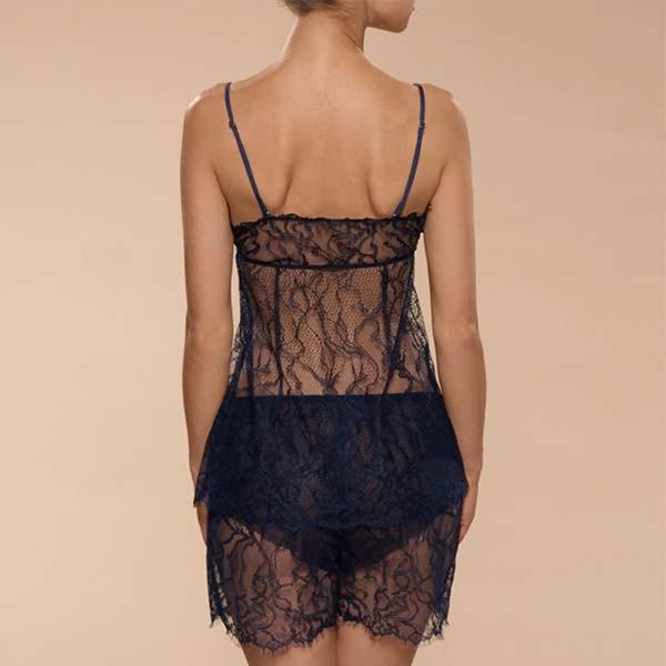 Sheer Lace Camisole & Shorts Set Ajour Lolita-2