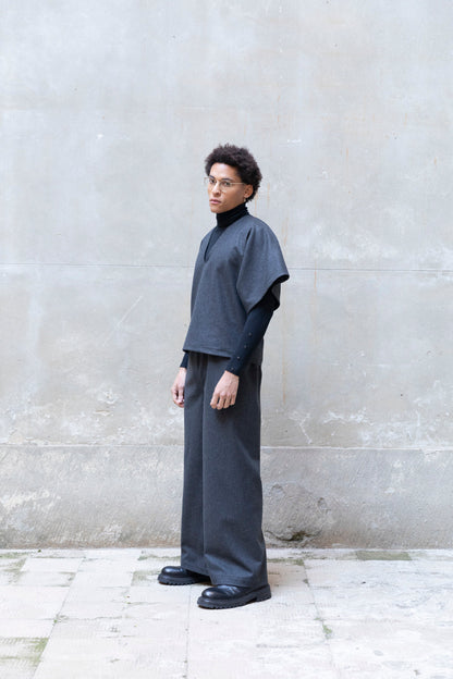 Wide-Leg Long Pants-3