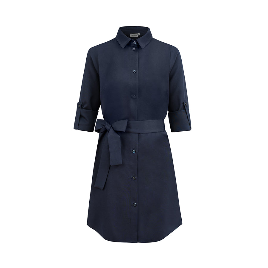 Numoco 288-1 Shirt dress with buttons - dark blue-8