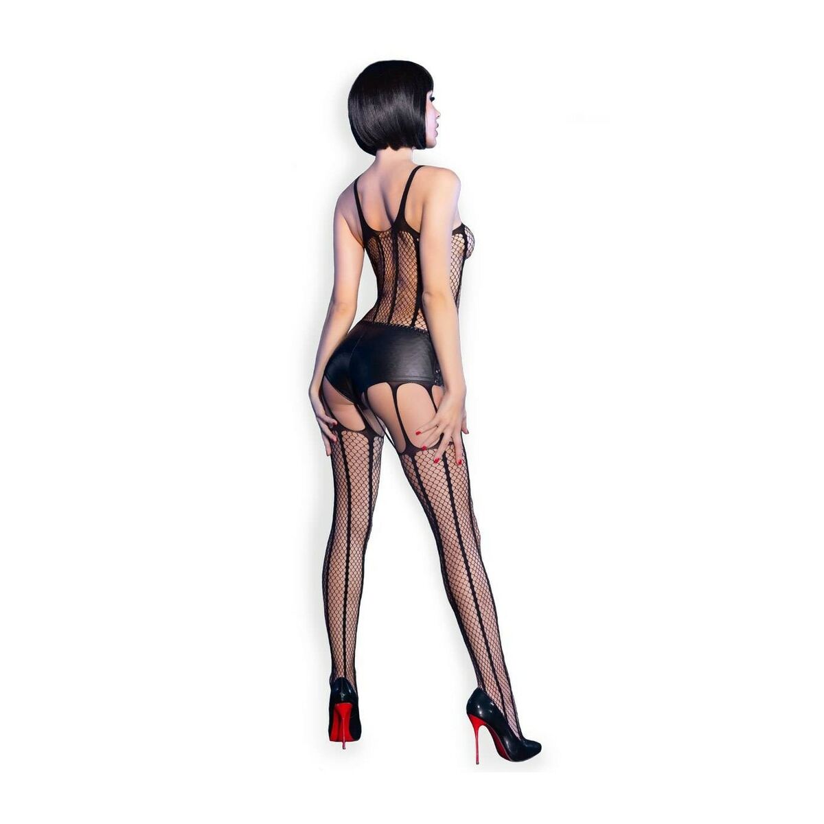 Leotard Chilirose M Black-4