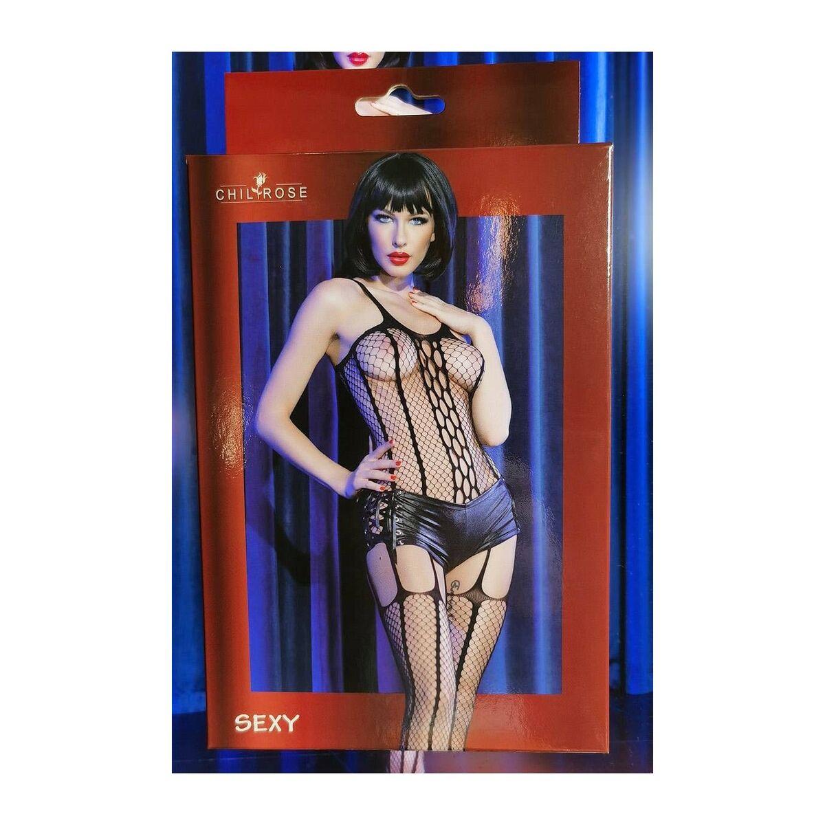 Leotard Chilirose M Black-2