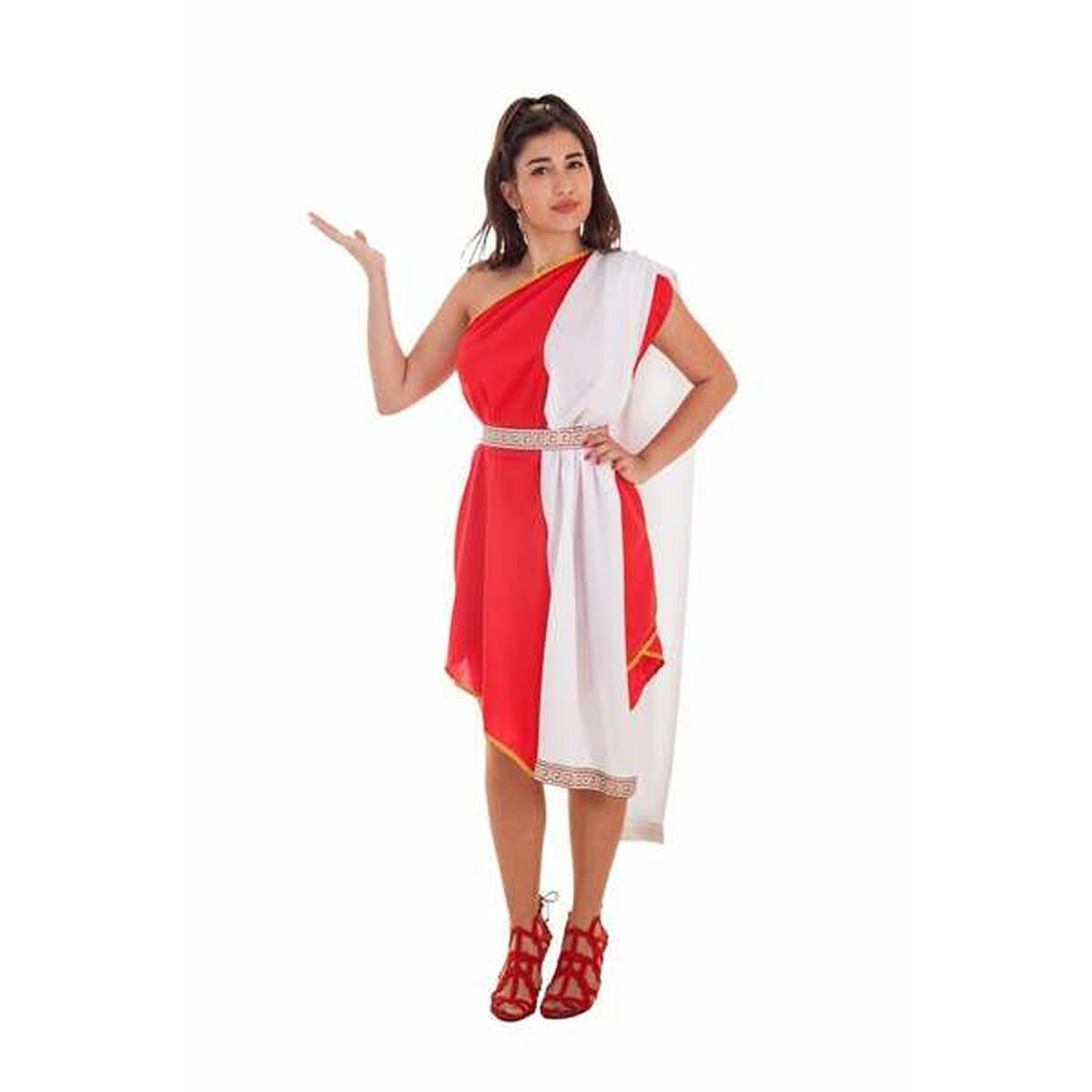 Costume for Adults Roman Woman L (3 Pieces)-0