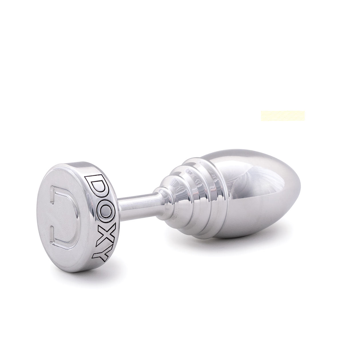 Doxy Ribbed Metal Butt Plug-3