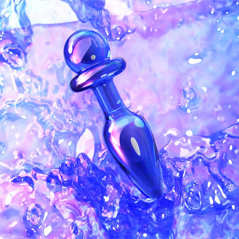 Biird Anii Medium Size Glass Butt Plug-1