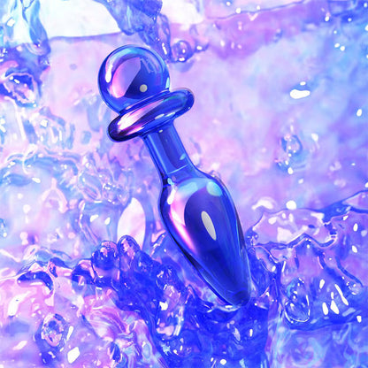 Biird Anii Medium Size Glass Butt Plug-1