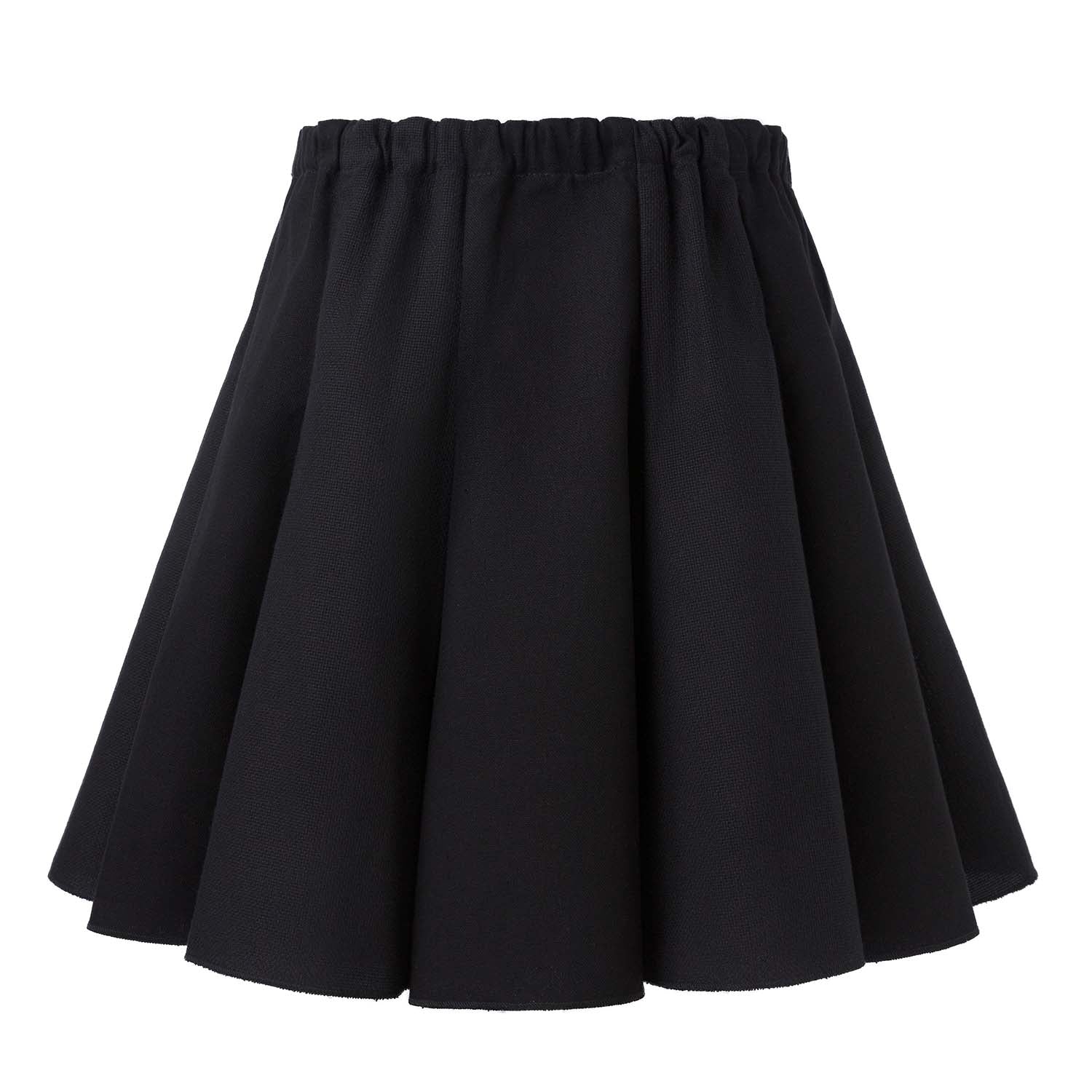 Black Circle Skirt-1