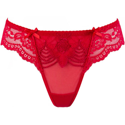 Sheer Lace Thong Panty Axami Valentine-4