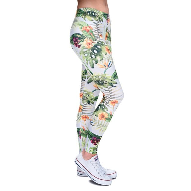 Brand Fashion Camo Branches 3D Printing High Quality Slim Legging Women Casual Home Leggings Woman Pants-8