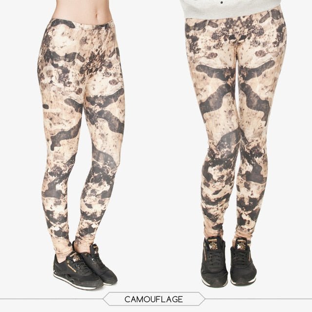 Brand Fashion Camo Branches 3D Printing High Quality Slim Legging Women Casual Home Leggings Woman Pants-6