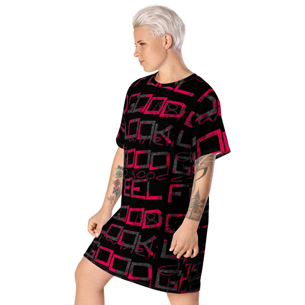 LOOK GOOD T-shirt Dress by Gianneli-2