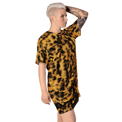 VINTAGE HEART ART T-shirt Dress by Gianneli-8