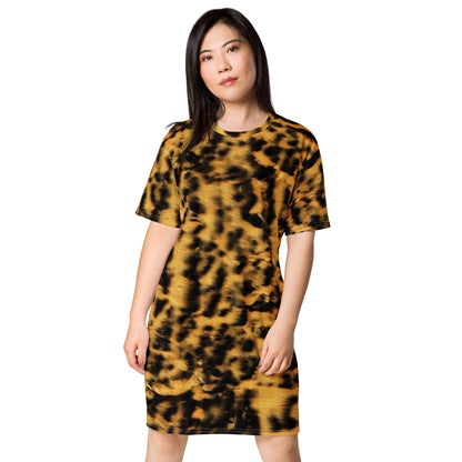 VINTAGE HEART ART T-shirt Dress by Gianneli-2