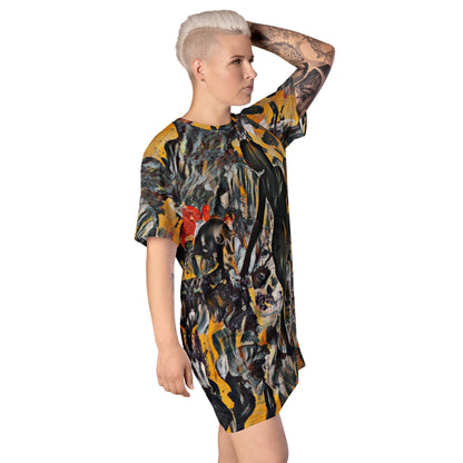 ANADYSIS ART T-shirt Dress by Gianneli-8