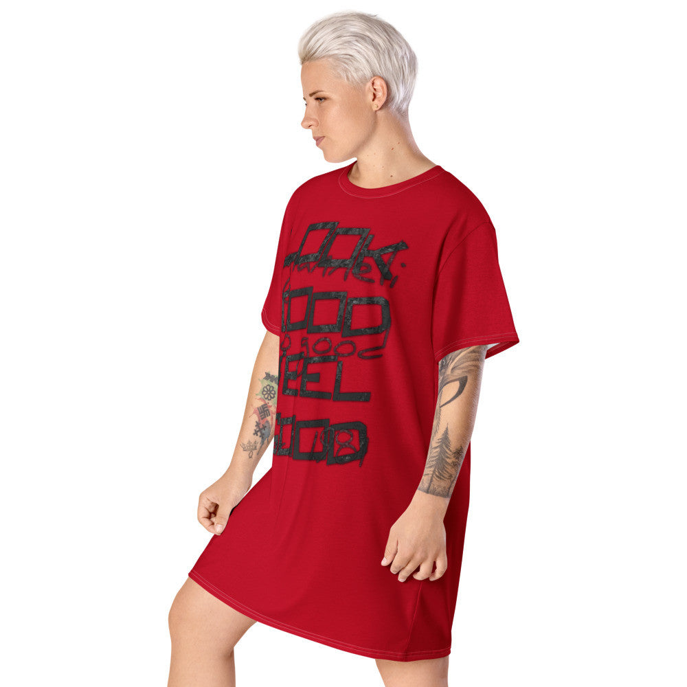 LOOK GOOD T-shirt dress by Gianneli-2