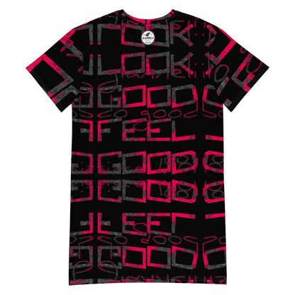 LOOK GOOD T-shirt Dress by Gianneli-5