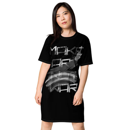 MAKE ART T-shirt Dress by Gianneli-2