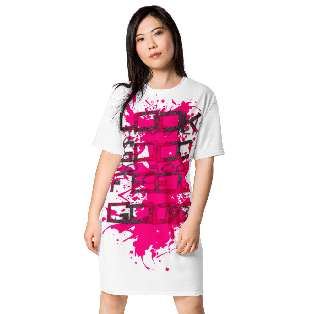 LOOK GOOD T-shirt Dress by Gianneli-4