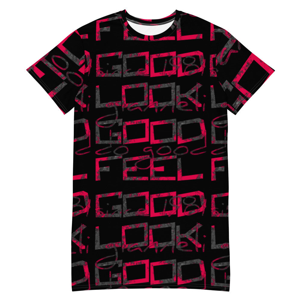 LOOK GOOD T-shirt Dress by Gianneli-0