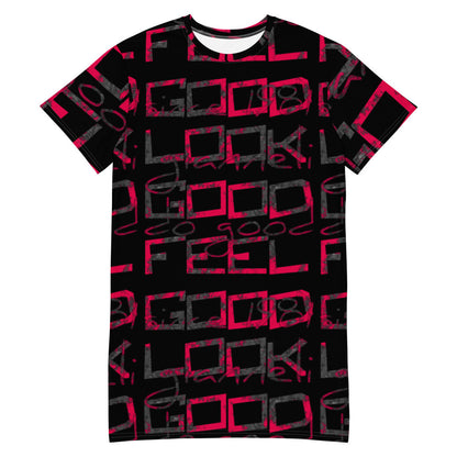 LOOK GOOD T-shirt Dress by Gianneli-0