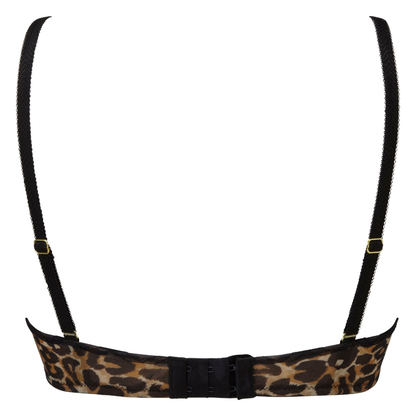 Gossard Glossies Leopard Print Sheer Bra-3