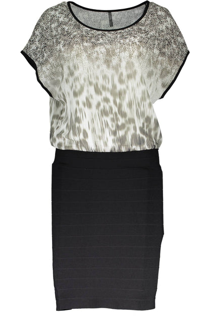 GUESS JEANS SHORT DRESS WOMAN MULTICOLOR-0