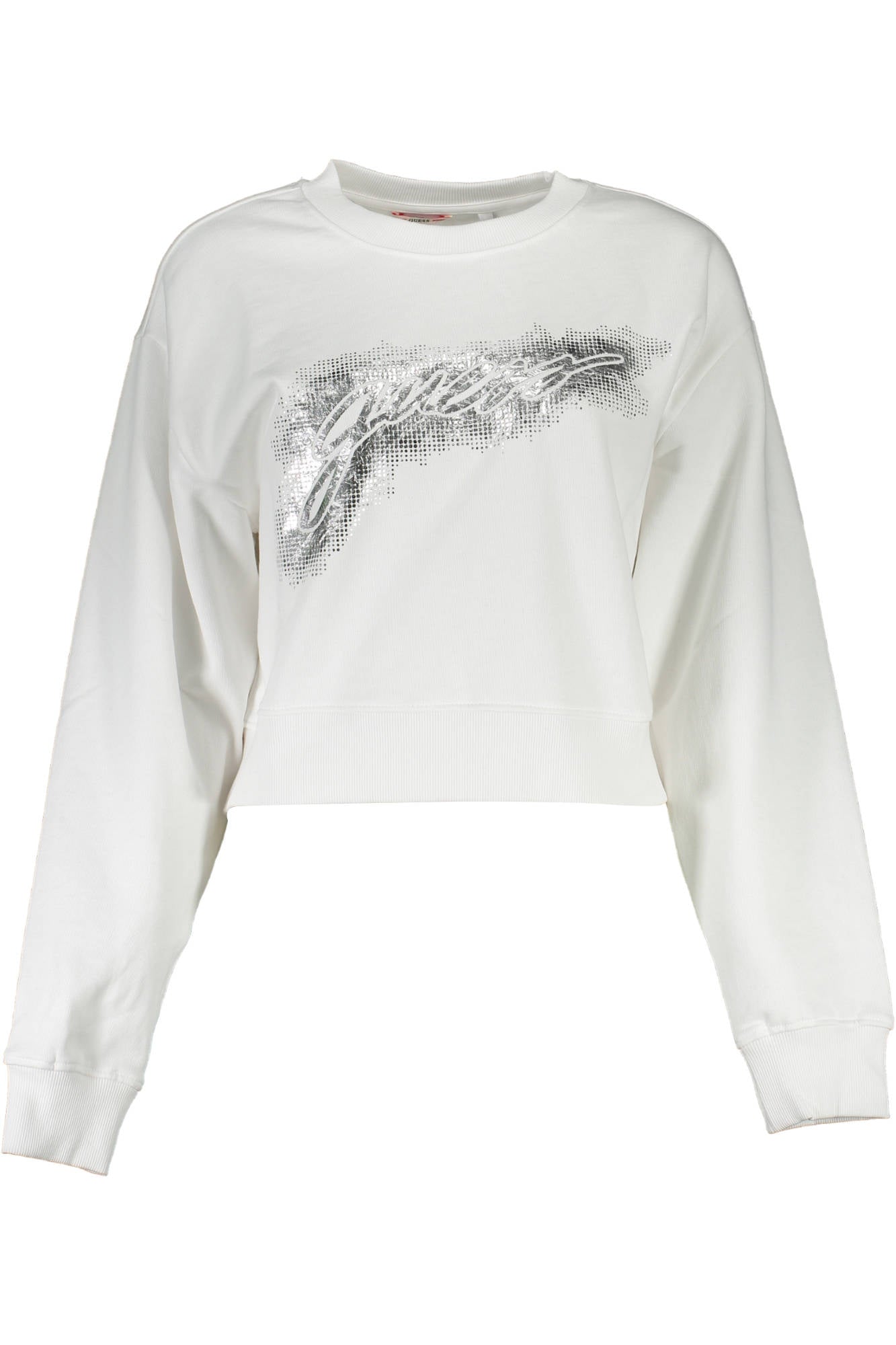 GUESS JEANS SWEATSHIRT WITHOUT ZIP WOMAN WHITE-0