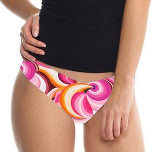Playful Print Seamless Thong Panty Commando-0